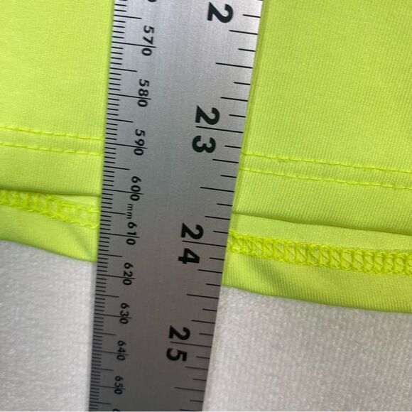 Lucky In Love Bright Yellow Racer Back Tank Size Medium - Picture 11 of 11